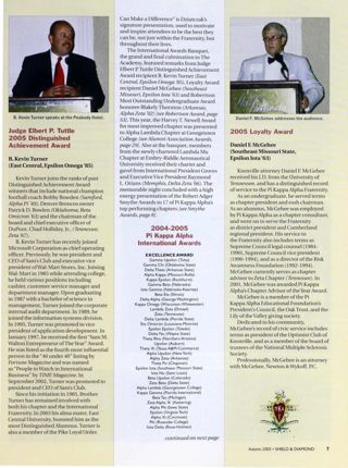 Judge Elbert P. Tuttle 2005 Distinguished Achievement Award
